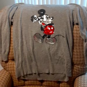 Mickey mouse sequin sweater